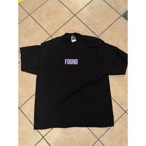 You Will Be Found T-Shirt XL Shaka Wear Black Purple Print Garment